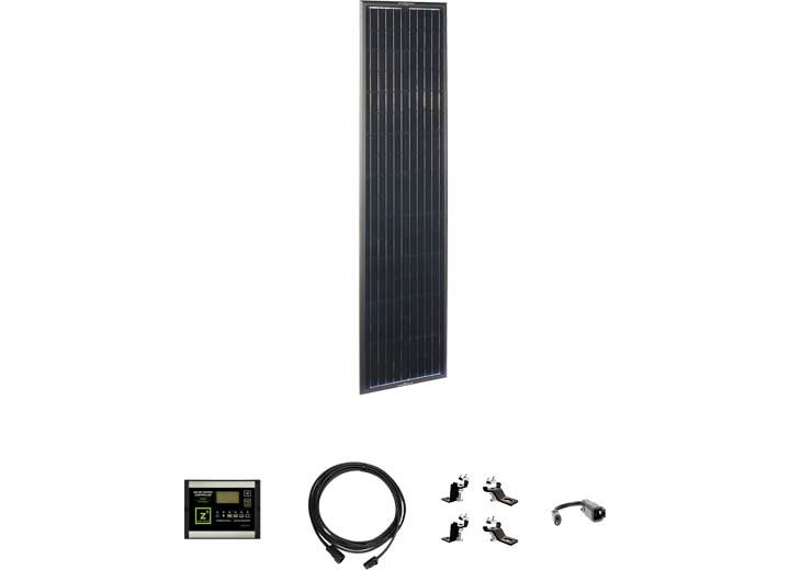 Zamp Solar AIRSTREAM OBSIDIAN SERIES 90 WATT SOLAR PREP COMPLETE KIT (2019-2023)
