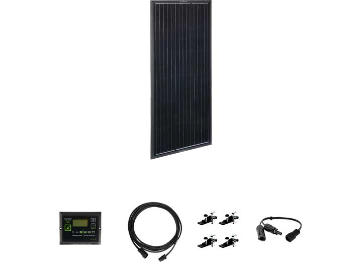 Zamp Solar FOREST RIVER 100 WATT SOLAR PREP COMPLETE KIT (GOPOWER MC4 CAP)