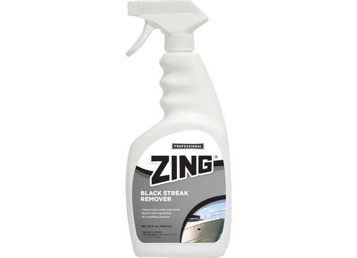 ZING PROFESSIONAL BLACK STREAK REMOVER, READY-TO-USE TRIGGER SPRAYER BOTTLE (#10195), 9 QUARTS/CASE