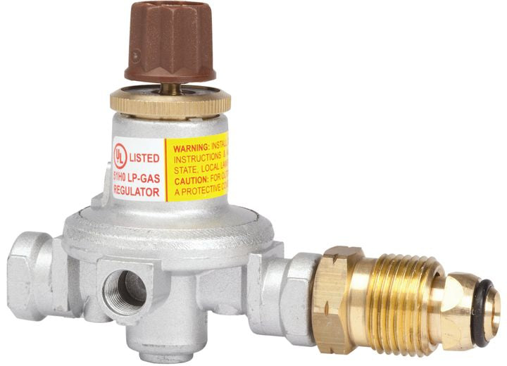 MR. HEATER HIGH PRESSURE REGULATOR WITH P.O.L. 0-20PSI