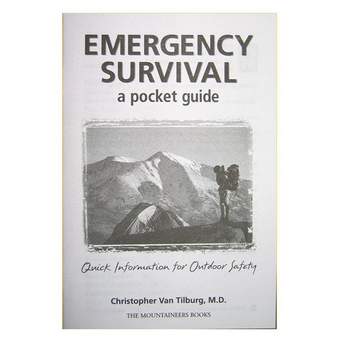 EMERGENCY SURVIVAL: A POCKET GUIDE