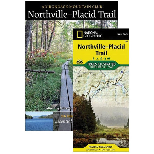 ADIRONDACK MTN CLUB NORTHVILLE-PLACID TRAIL GUIDE & MAP PACK