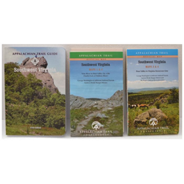 AP TRAIL CONSERVANCY APPALACHIAN TRAIL GUIDE SOUTHWEST VIRGINIA