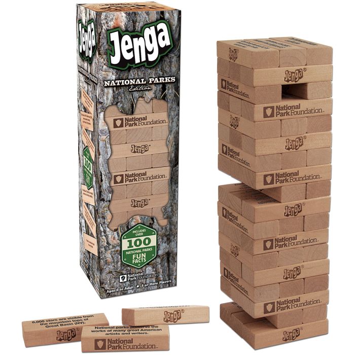 HASBRO JENGA - NATIONAL PARKS