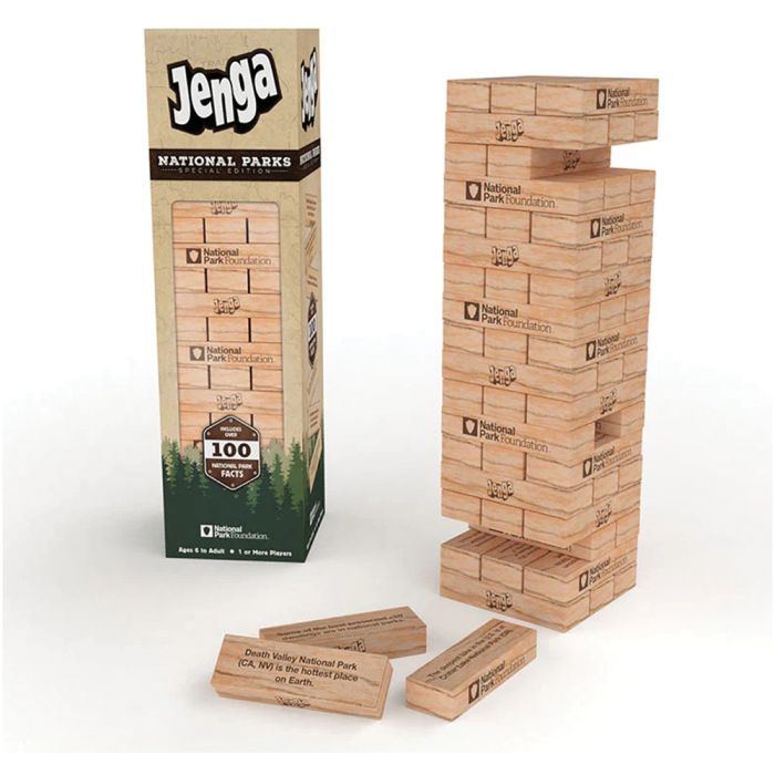 HASBRO JENGA - NATIONAL PARKS
