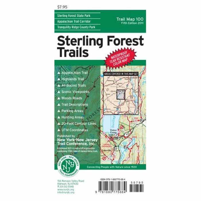 NYNJ TRAIL CONFRNCE STERLING FOREST TRAILS