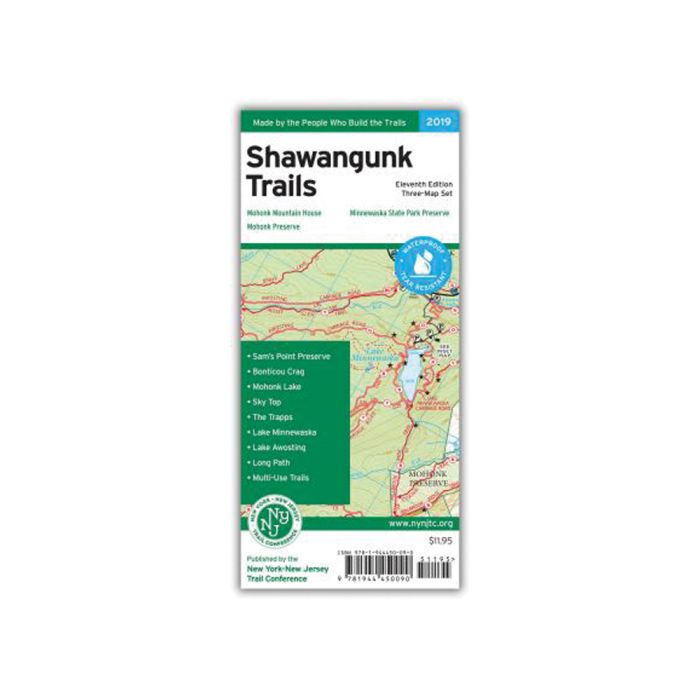 NYNJ TRAIL CONFRNCE SHAWANGUNK TRAILS MAP 2019