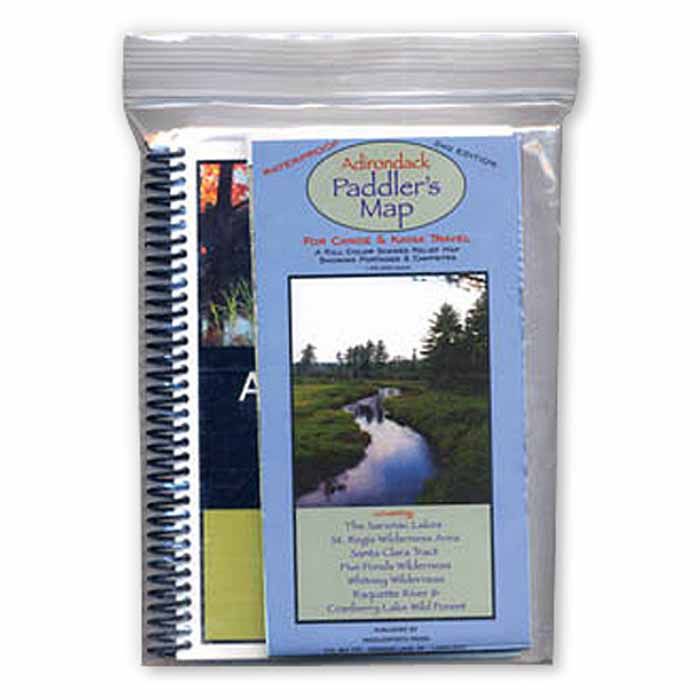 PADDLESPORTS PRESS ADIRONDACK PADDLER'S GUIDE AND MAP SET
