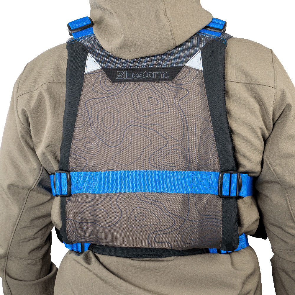 Bluestorm Motive Kayak Fishing Vest - Deep Blue - 2XL/3XL [BS-248-TPE-2/3XL]