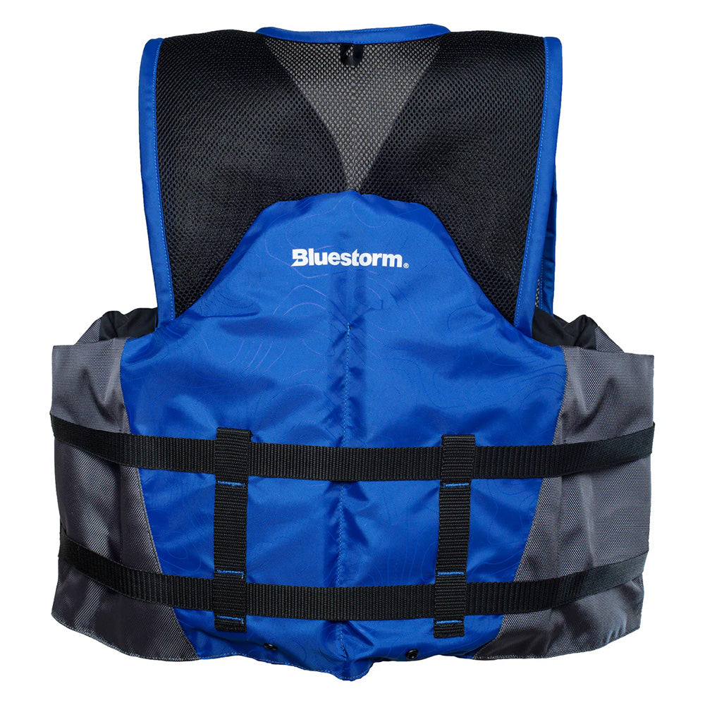 Bluestorm Sportsman Adult Mesh Fishing Life Jacket - Deep Blue - L/XL [BS-105-BLU-L/XL]