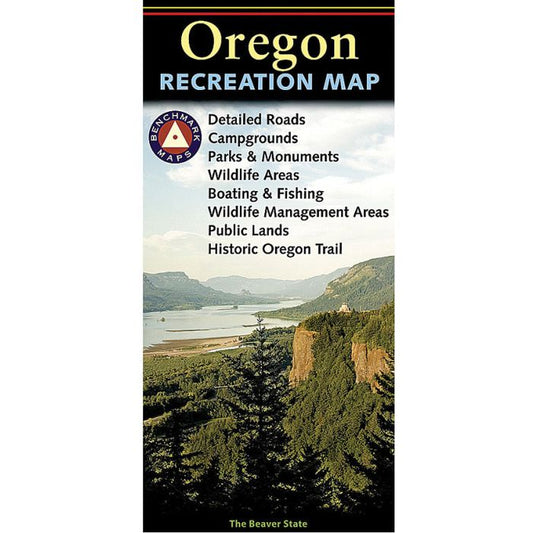 BENCHMARK OREGON RECREATION MAP