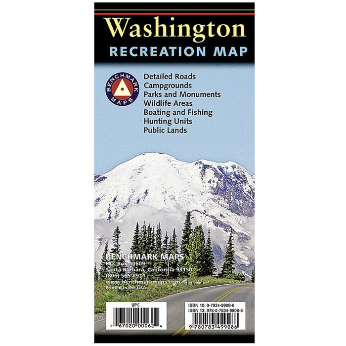 BENCHMARK WASHINGTON RECREATION MAP