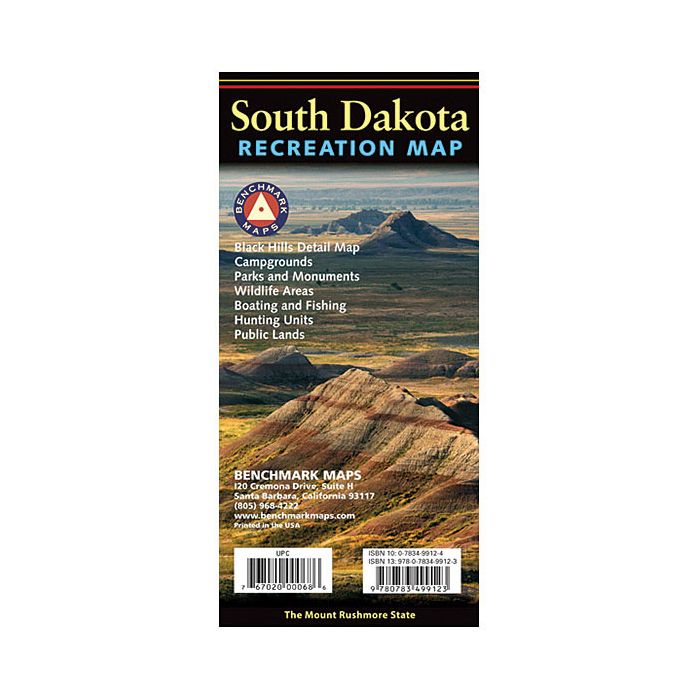 BENCHMARK SOUTH DAKOTA RECREATION MAP