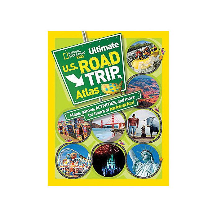 NATIONAL GEOGRAPHIC KIDS ULTIMATE U.S. ROAD TRIP ATLAS