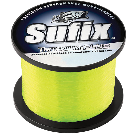 Sufix Tritanum Plus - 14lb - Chartreuse - 4395 yds [696-214CH]