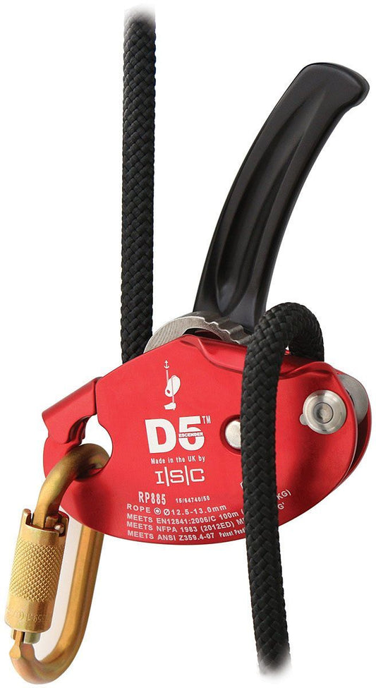 ISC D5 WORK RESCUE DESCENDER