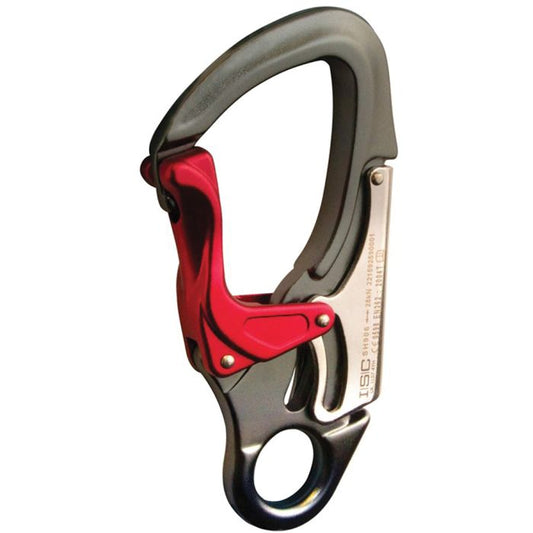 ISC DOUBLE ACTION SNAPHOOK ALUMINUM 28KN