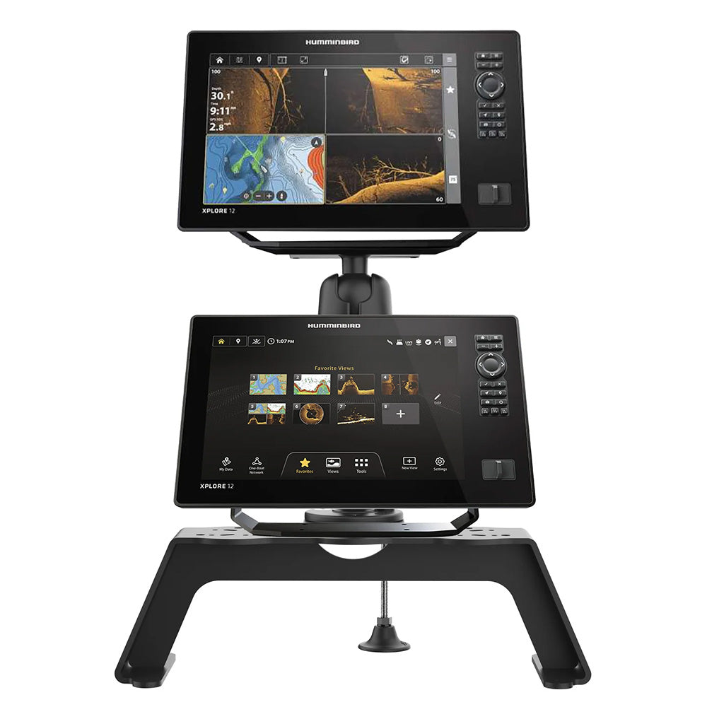 RAM Mount RAM Fishfinder Deck Kit w/Humminbird Helix 8-10  XPLORE Mount [RAM-FF1-D-202-25-202]