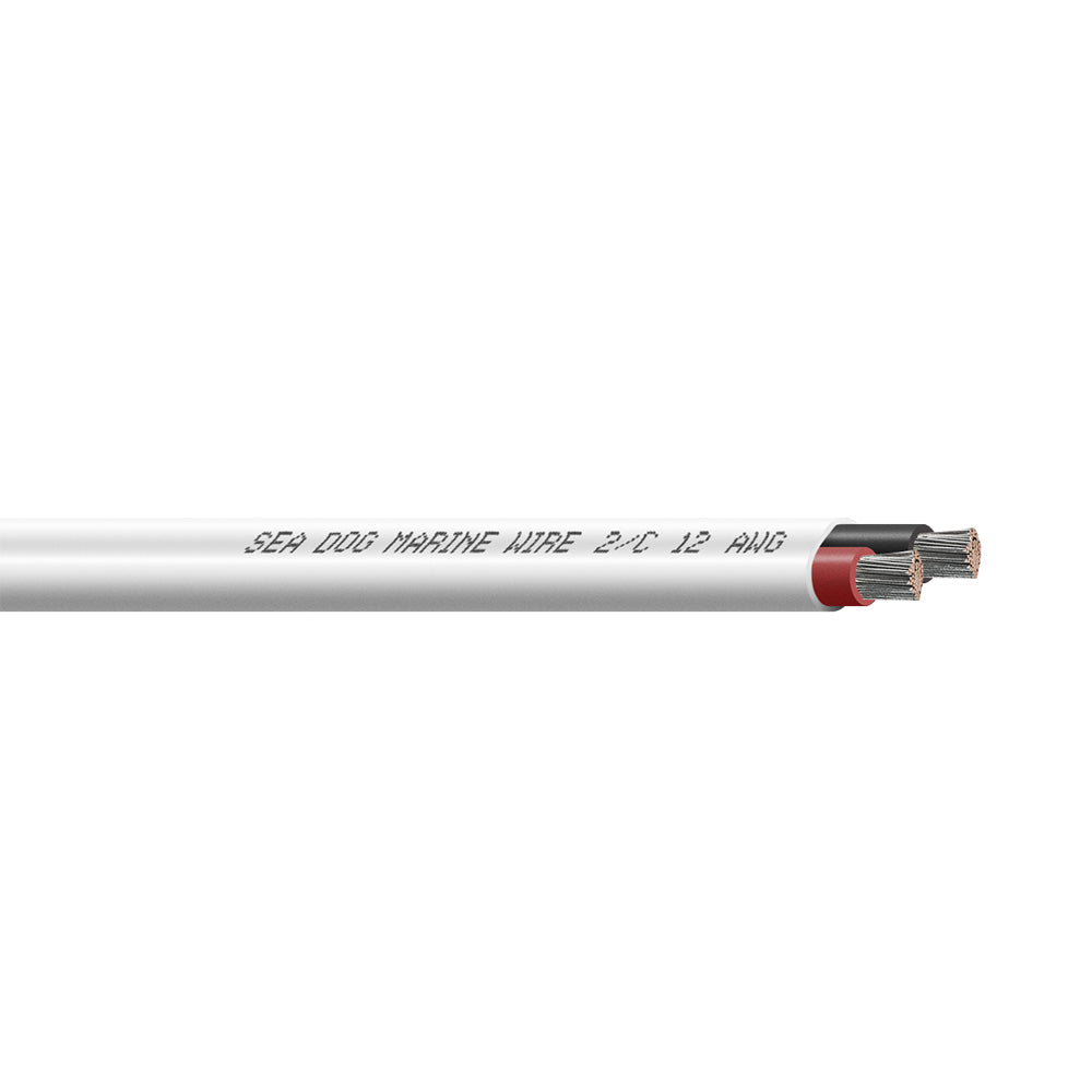 Sea-Dog 12/2 AWG Flat Duplex Wire - Red/Black - 250' [8012204]
