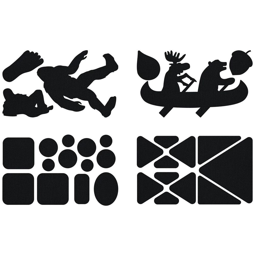 GEAR AID TENACIOUS TAPE GEAR PATCHES- FUN SHAPE THEMES
