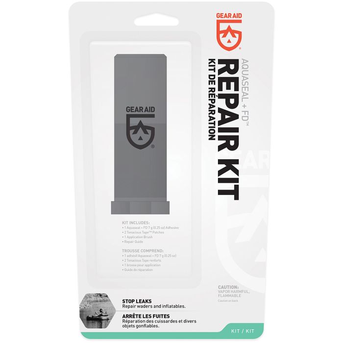 GEAR AID AQUASEAL REPAIR KIT WITH PATCH