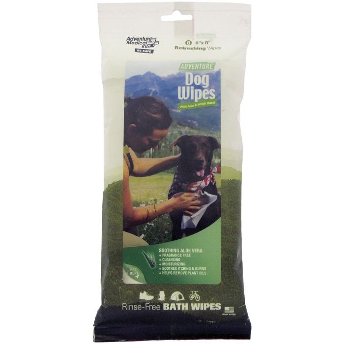 ADVENTURE MEDICAL KITS AMK ADVENTURE DOG SERIES PET WIPES