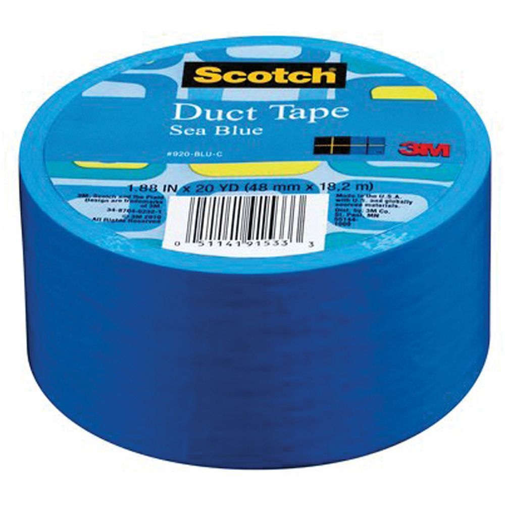 SCOTCH COLORED DUCT TAPE 1.88 IN X 20 YD