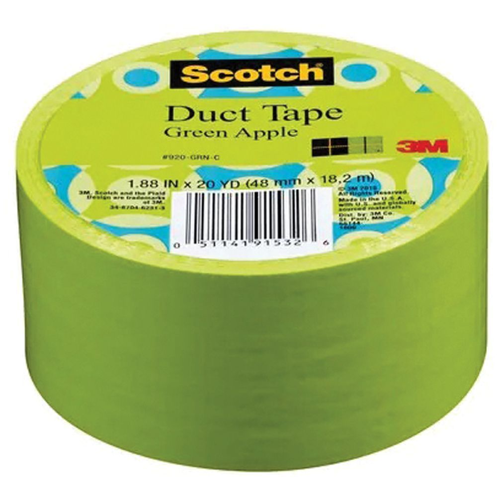 SCOTCH COLORED DUCT TAPE 1.88 IN X 20 YD