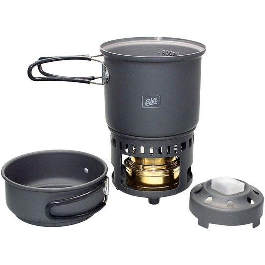 ALCOHOL BURNER & TREKKING COOKSET