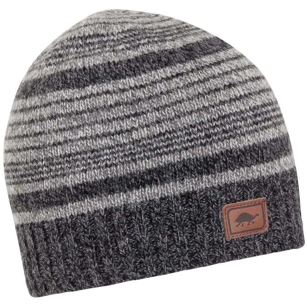 TURTLE FUR LAMBSWOOL SCHIST BEANIES