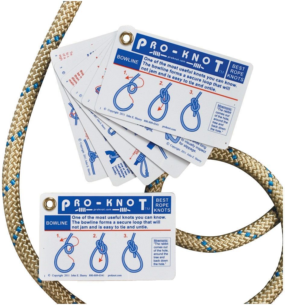 PRO KNOT KNOT GUIDE CARDS