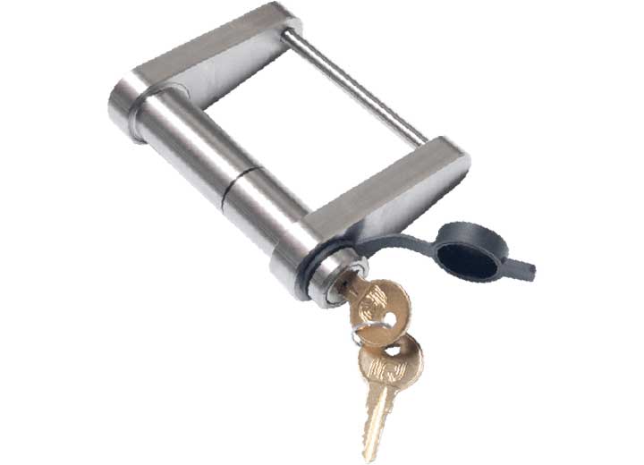 InfiniteRule Security TRAILER LATCH LOCK FOR DEMCO EZ LATCH 2 IN & 2-5/16 IN BALL & GOOSENECK COUPLERS