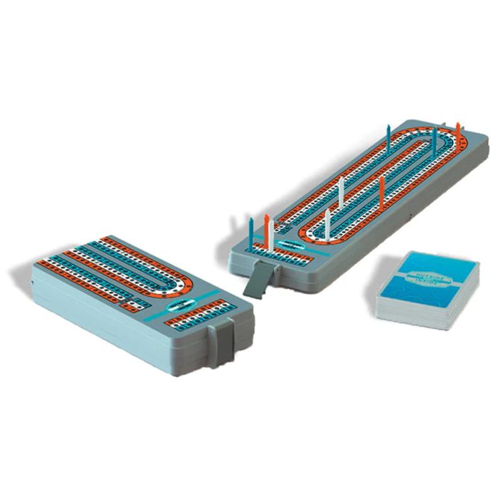OUTSIDE INSIDE 148822 BACKPACK CRIBBAGE BOARD