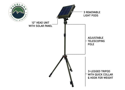 Overland Vehicle Systems / Up Down Air WILD LAND CAMPING GEAR - ENCOUNTER LIGHT W/3 REMOVEABLE PODS