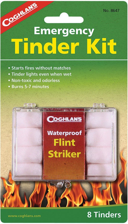 COGHLANS EMERGENCY TINDER KIT