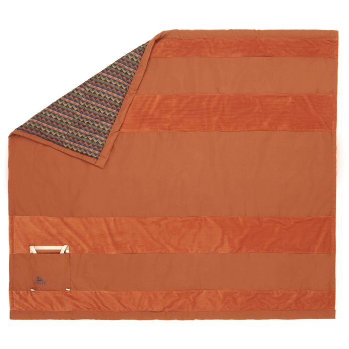 KELTY CORDAVAN BLANKET GINGERBREAD/TRIANGLES
