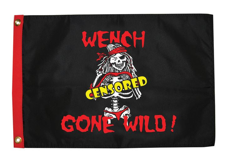 Taylor Made PIRATE WENCH WILD 12X18 NYLON FLAG