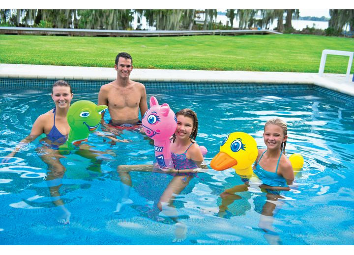 WOW Watersports WOW Assorted Pool Pals - 12-Pack Assorted Designs (Duck, Pig, Frog)