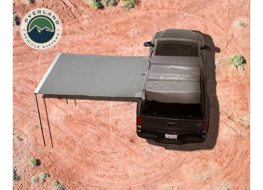 Overland Vehicle Systems / Up Down Air NOMADIC AWNING 2.0 - 6.5FT W/BLACK COVER