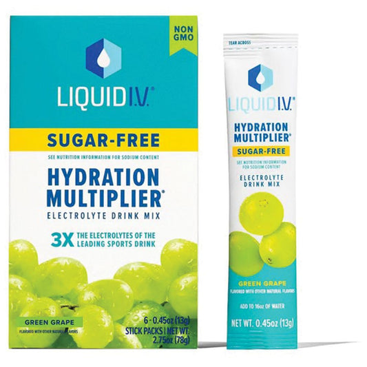 LIQUID IV SUGAR FREE 6CT