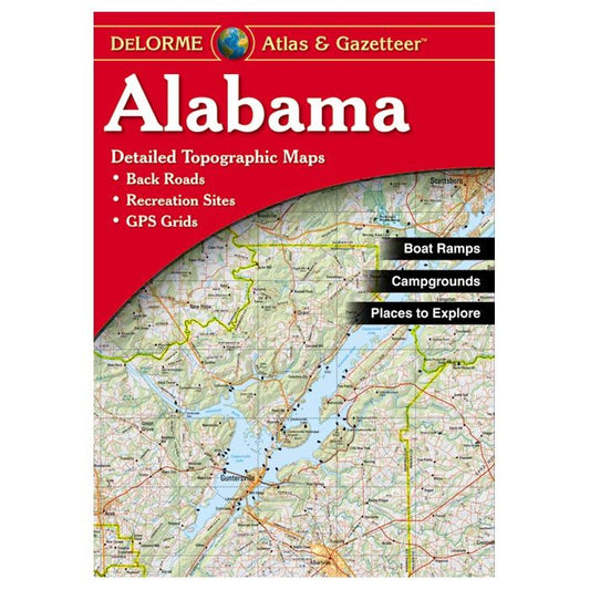 DELORME ALABAMA ATLAS & GAZETTEER