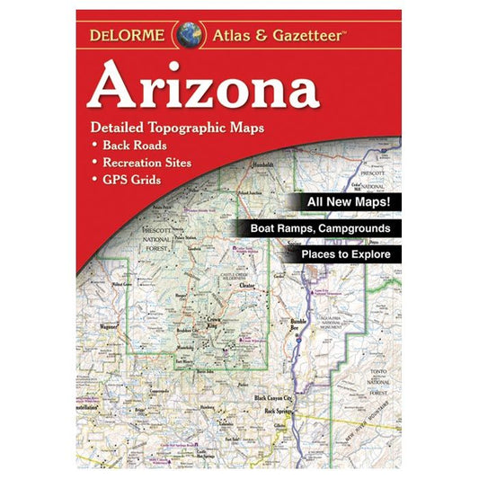 DELORME ARIZONA ATLAS & GAZETTEER