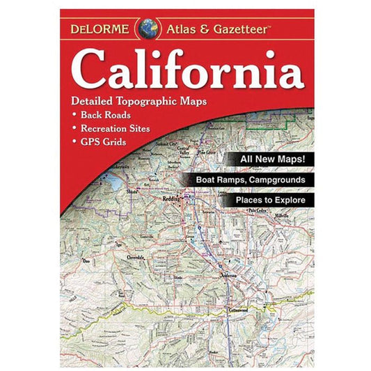 DELORME CALIFORNIA ATLAS & GAZETTEER