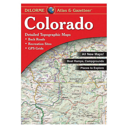 DELORME COLORADO ATLAS & GAZETTEER