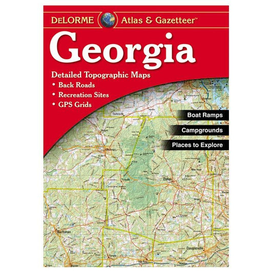 DELORME GEORGIA ATLAS & GAZETTEER