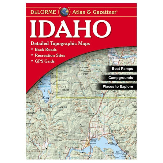 DELORME IDAHO ATLAS & GAZETTEER