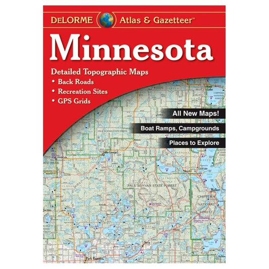 DELORME MINNESOTA ATLAS & GAZETTEER