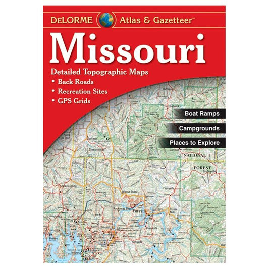 DELORME MISSOURI ATLAS & GAZETTEER