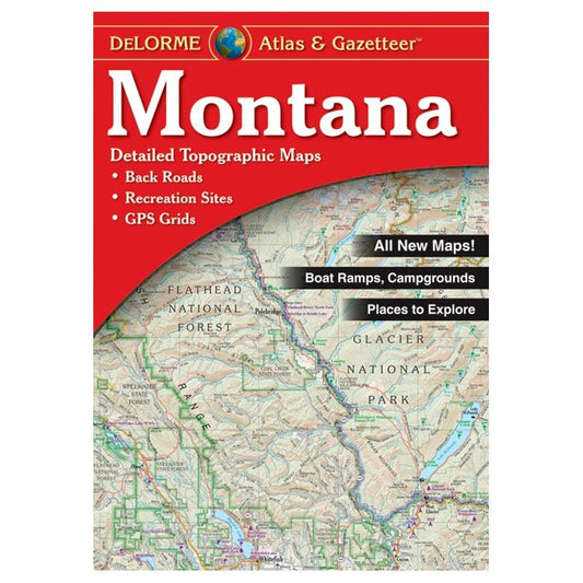 DELORME MONTANA ATLAS & GAZETTEER