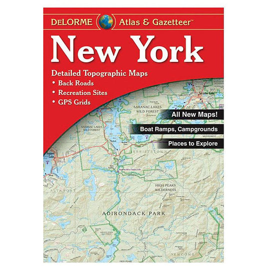 DELORME NEW YORK ATLAS & GAZETTEER